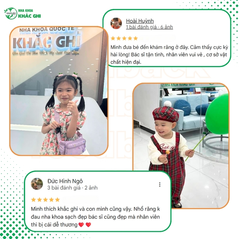 Lời chia sẽ từ phụ huynh các bé