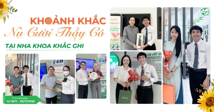 Khoảnh khắc nụ cười Thầy Cô tại Nha Khoa Khắc Ghi
