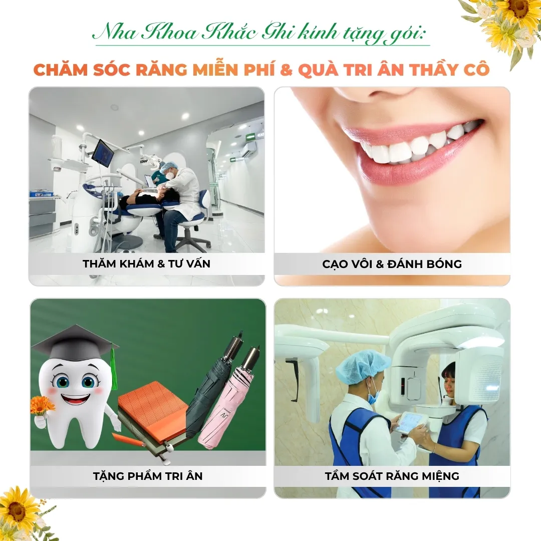 Nha khoa Khắc Ghi tri ân Thầy cô nhân ngày Nhà giáo Việt Nam 20/11