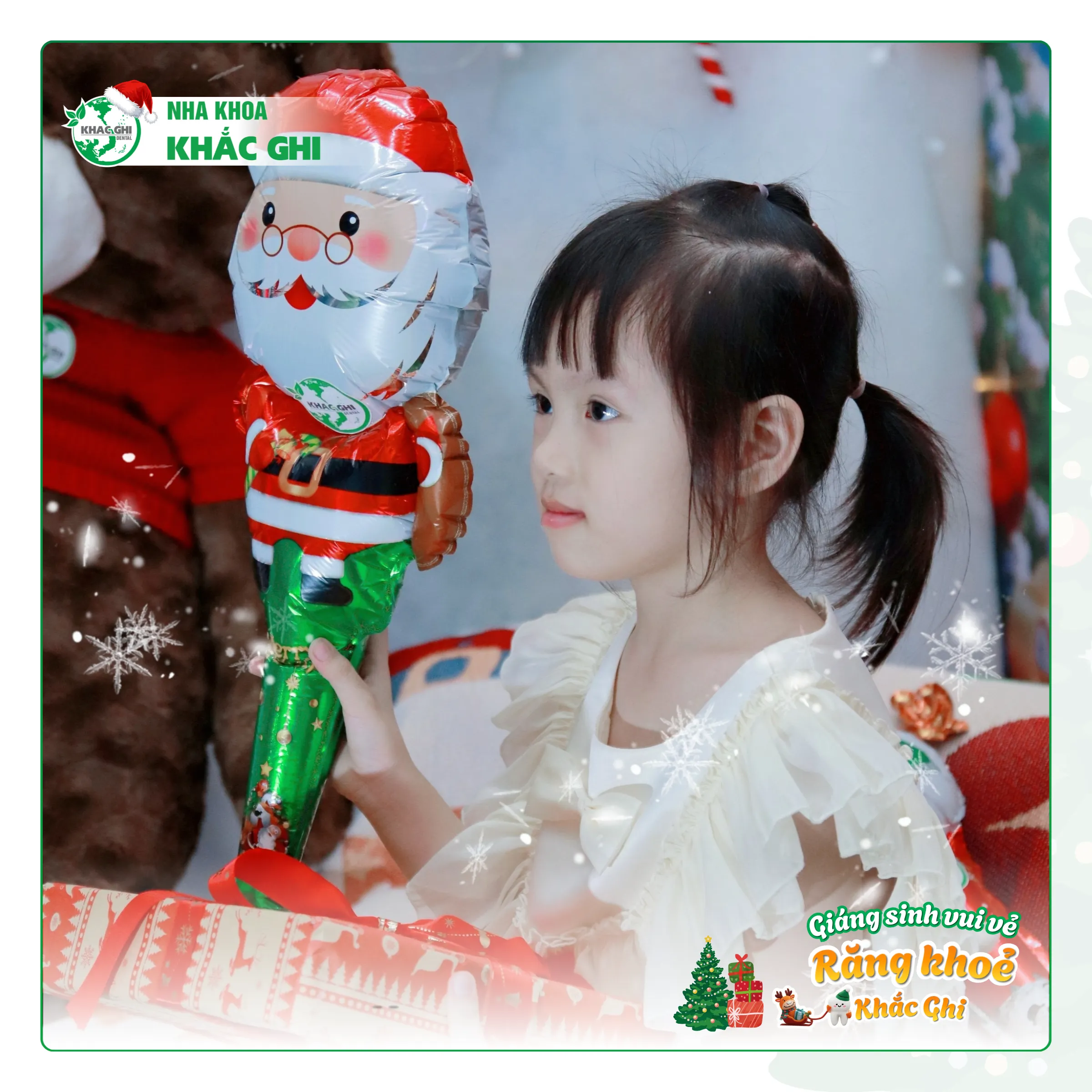 Địa điểm chụp hình Noel - Nha Khoa Khắc Ghi
