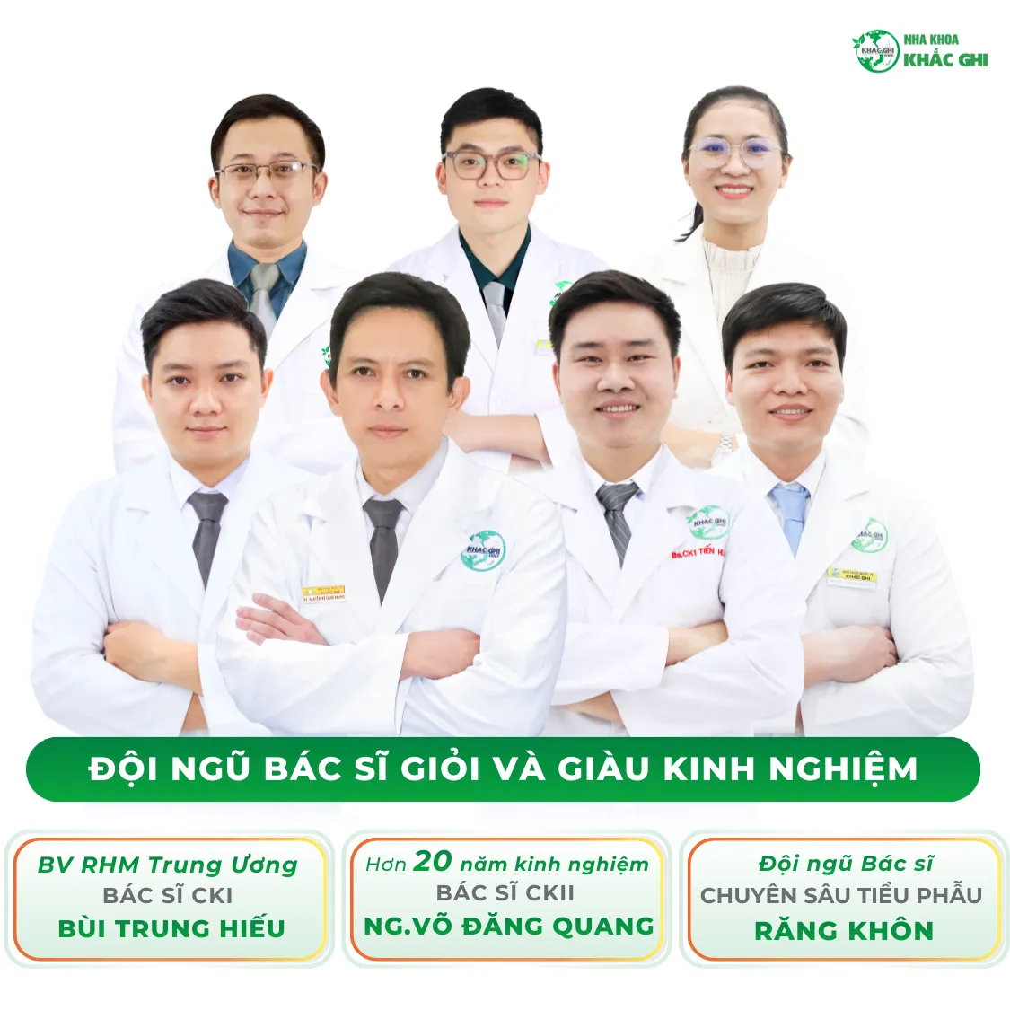 Đội ngũ Bác sĩ nhổ răng khôn uy tín tại Đồng Nai