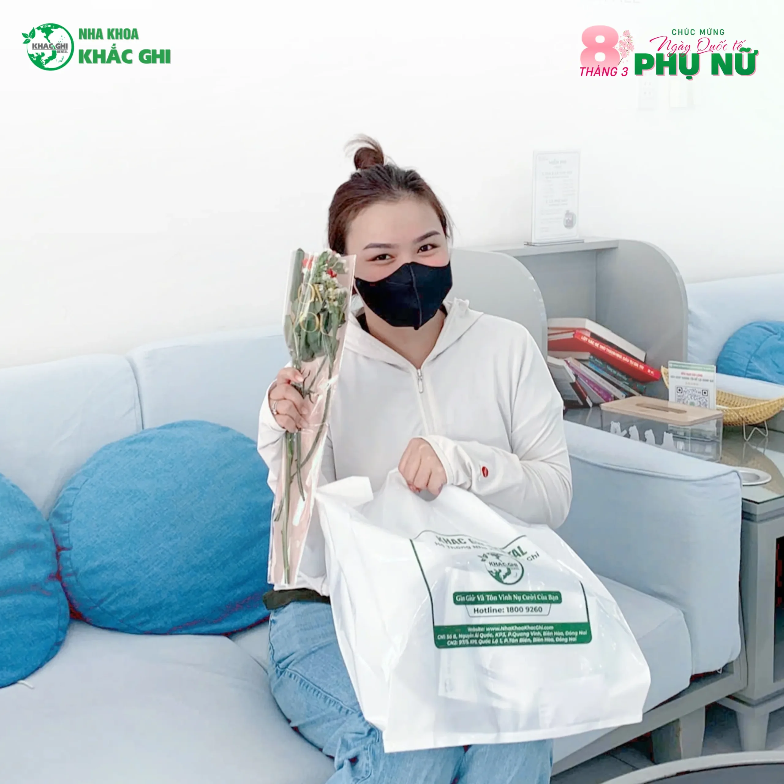 chúc mừng 8/3 Nha Khoa Khắc Ghi