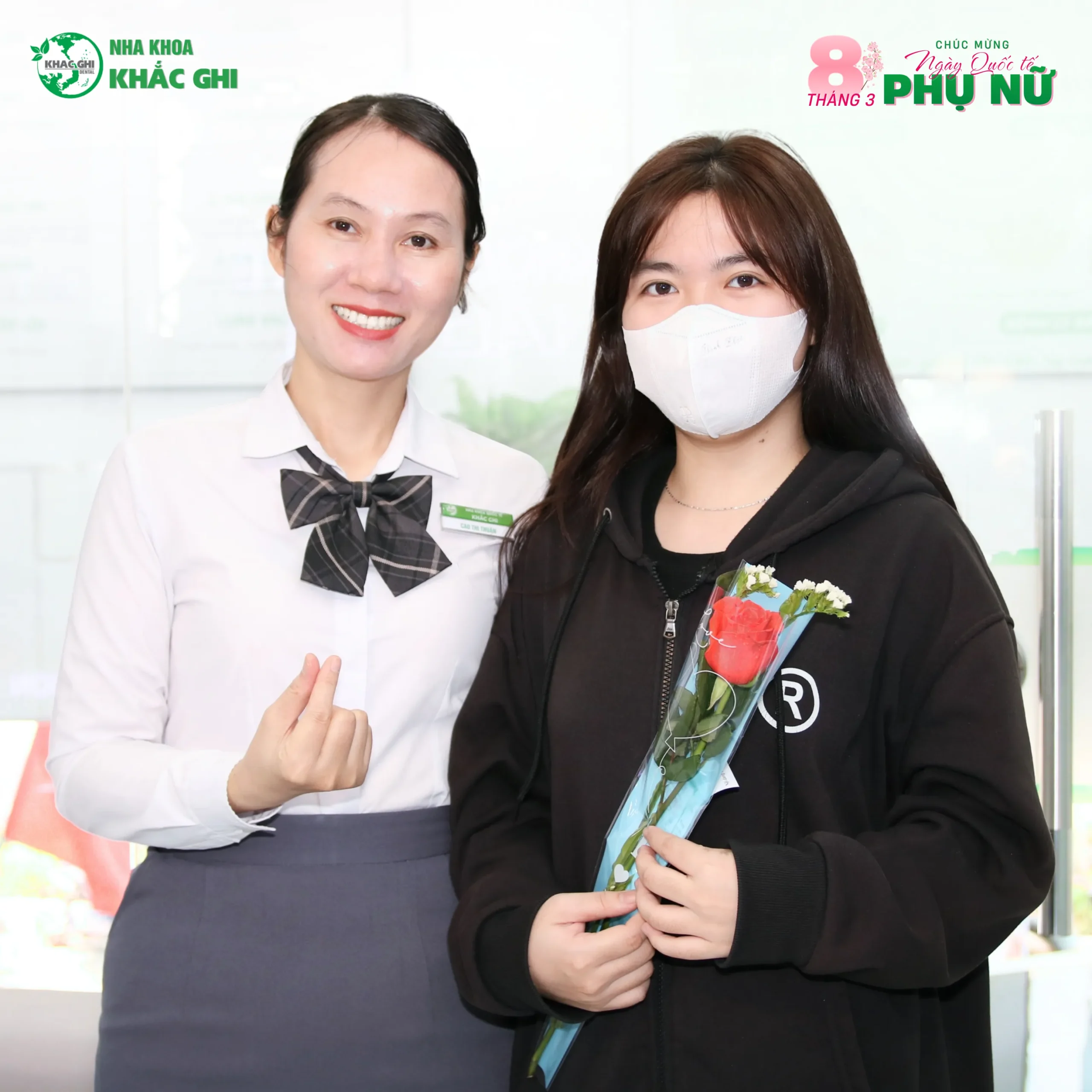chúc mừng 8/3 Nha Khoa Khắc Ghi
