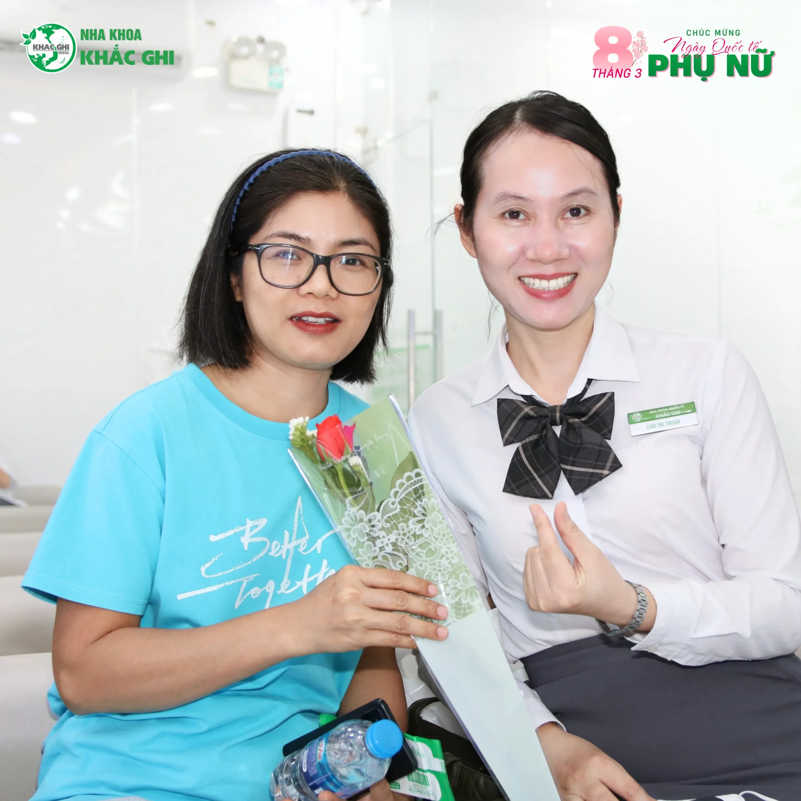 chúc mừng 8/3 Nha Khoa Khắc Ghi