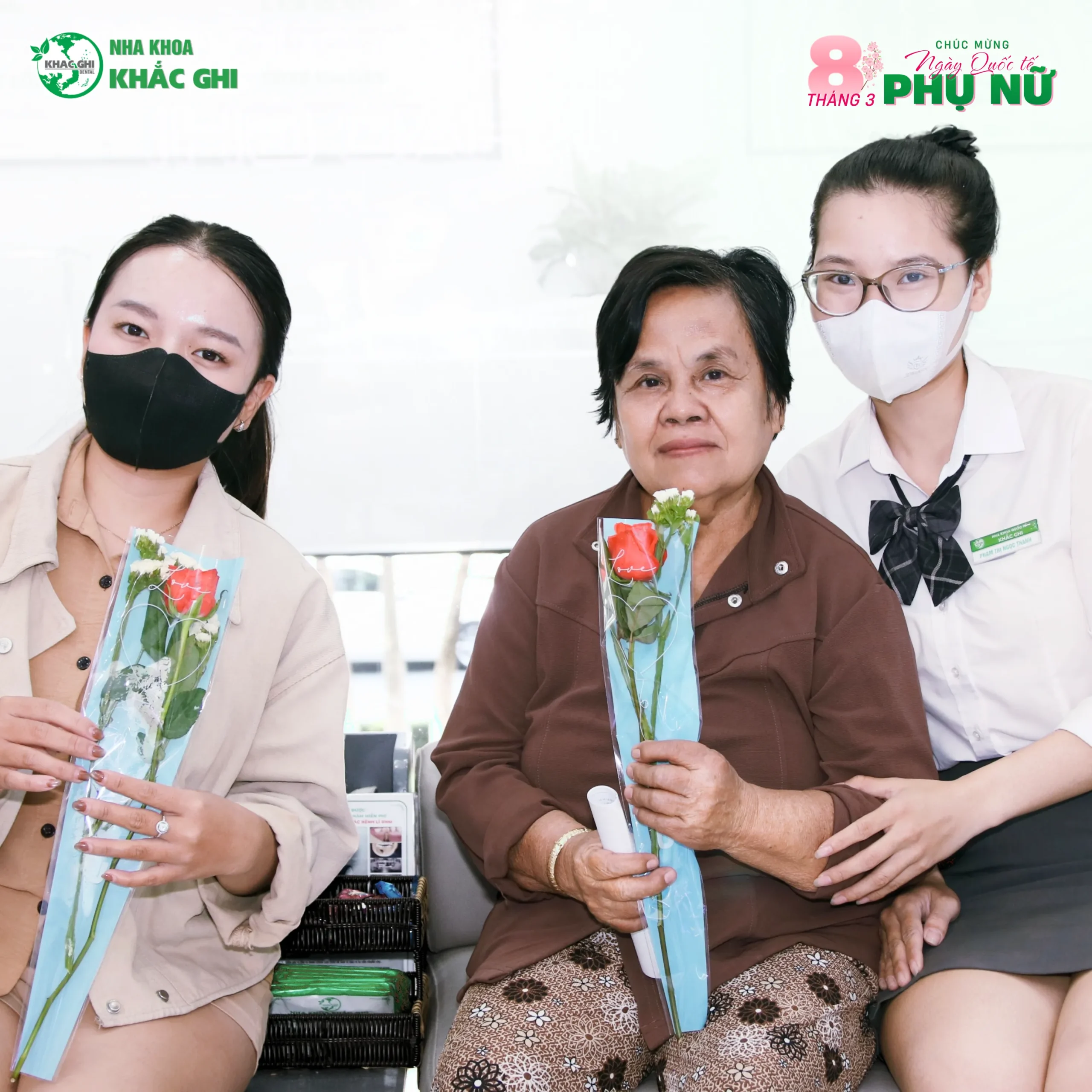 chúc mừng 8/3 Nha Khoa Khắc Ghi