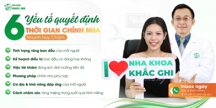 thời gian niềng răng
