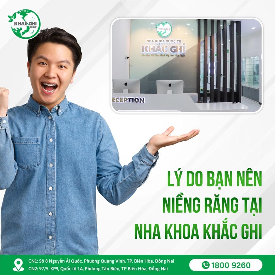 Lý do bạn nên niềng răng tại nha khoa khắc ghi