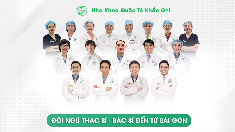 Đội ngũ y bác sĩ đến từ sài gòn nhakhoakhacghi