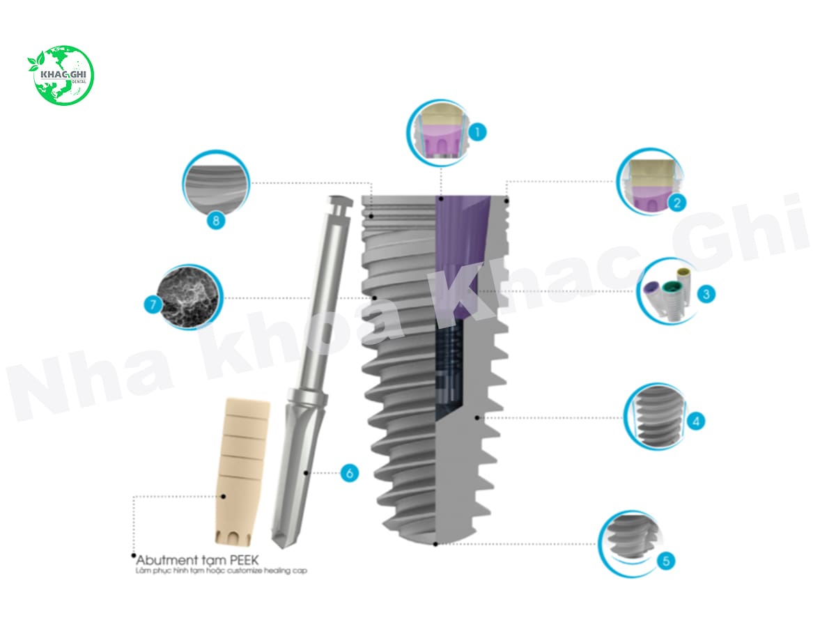 trụ implant mis c1 đức